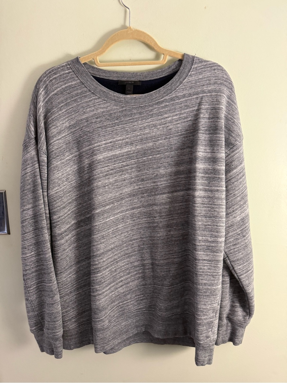J.Crew women's oversized/slouchy crewneck sweatshirt L